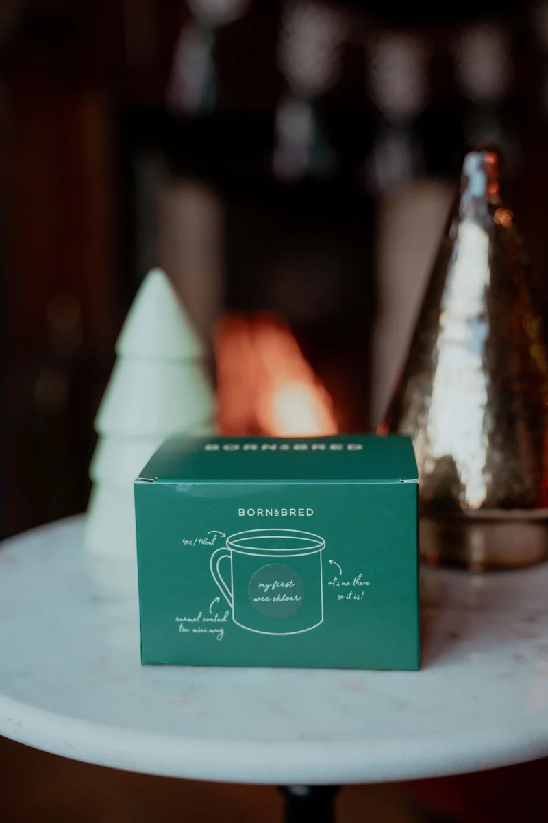 My First Wee Shloer Enamel Mini Mug | Born & Bred