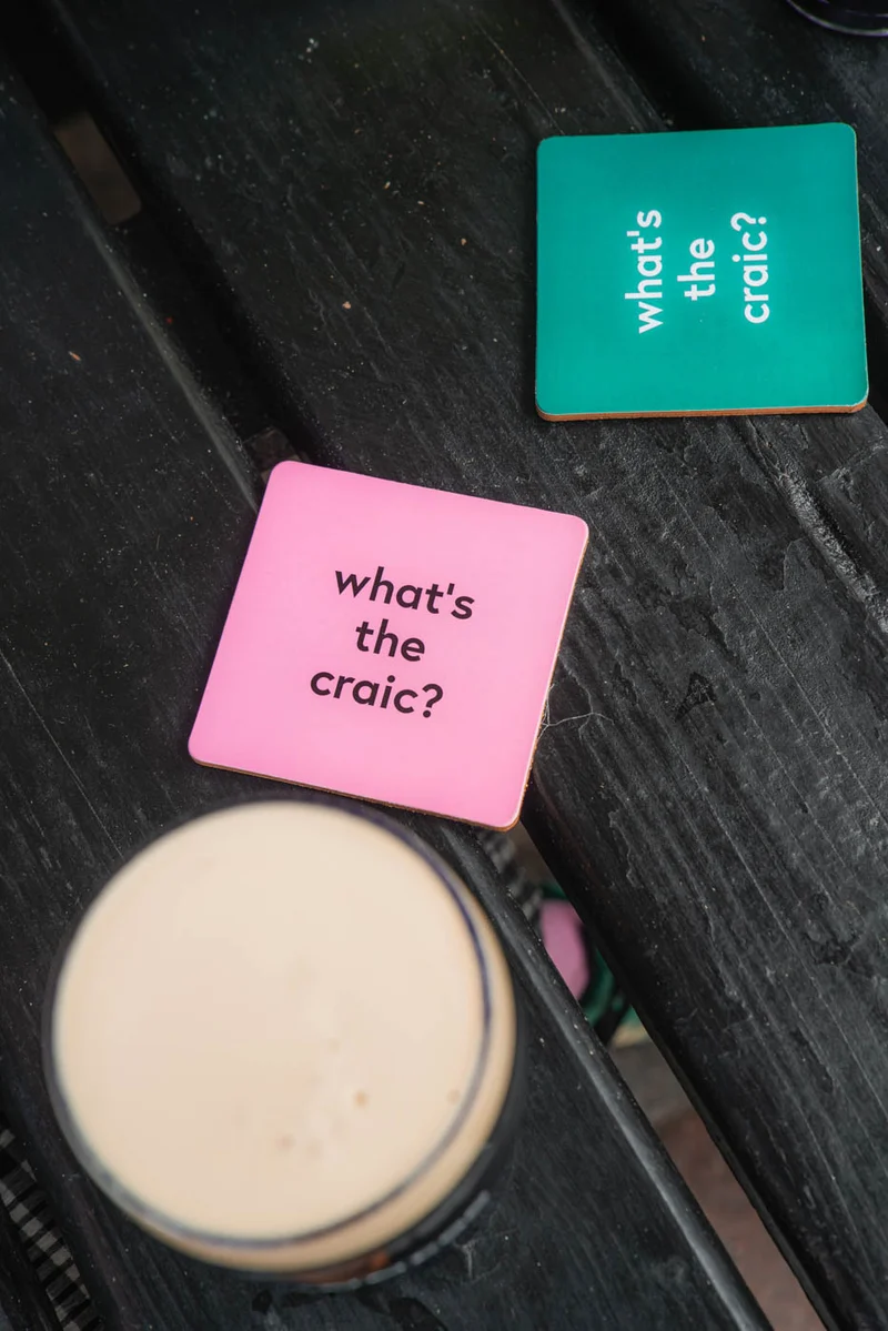 What's The Craic Coaster | Born & Bred