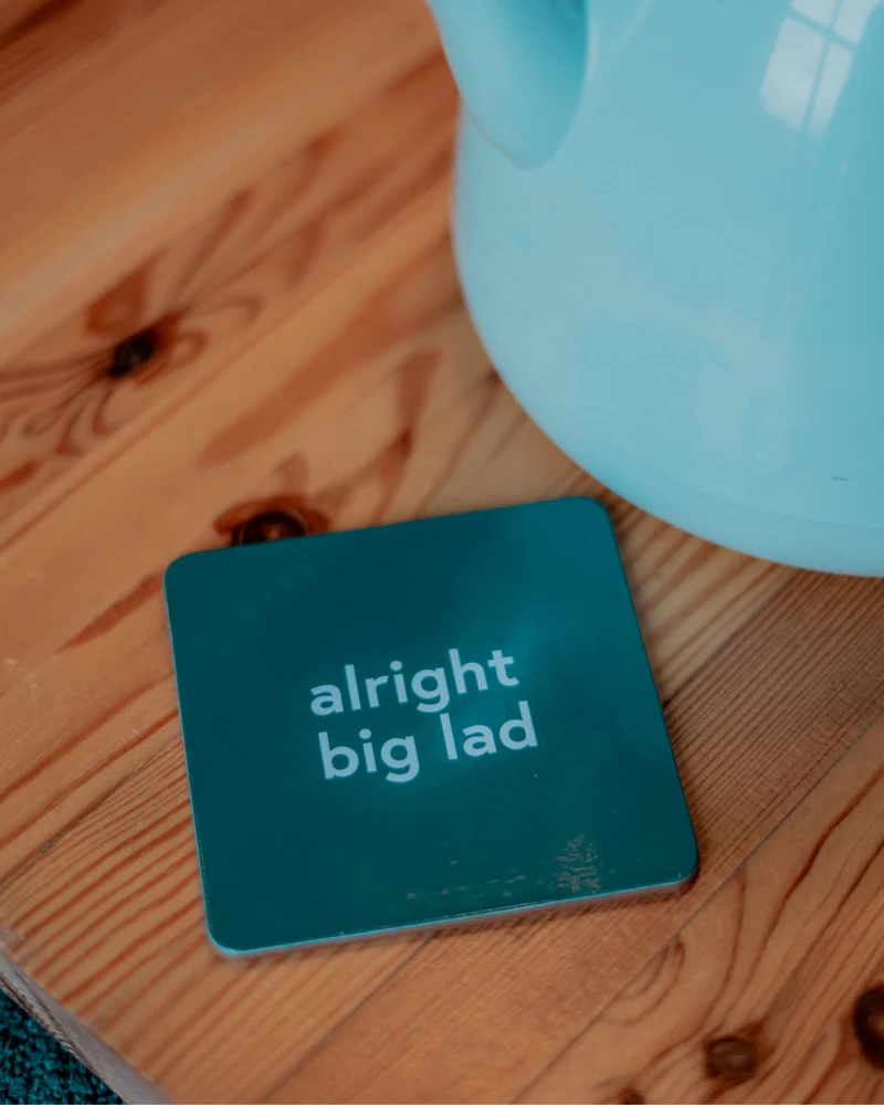 Alright Big Lad Coaster | Born & Bred