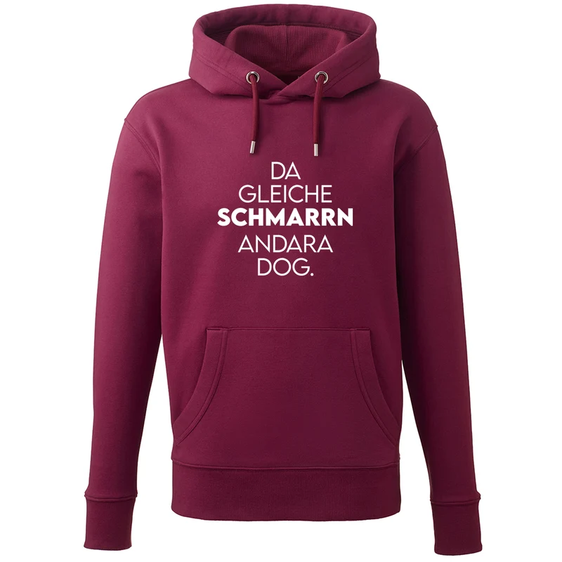 Hoodie "Da gleiche Schmarrn"