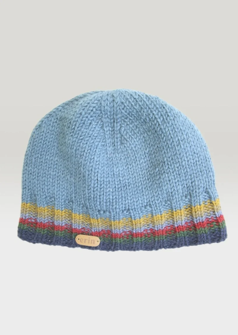 Erin Men's Rib Pullon Hat | Denim Blue