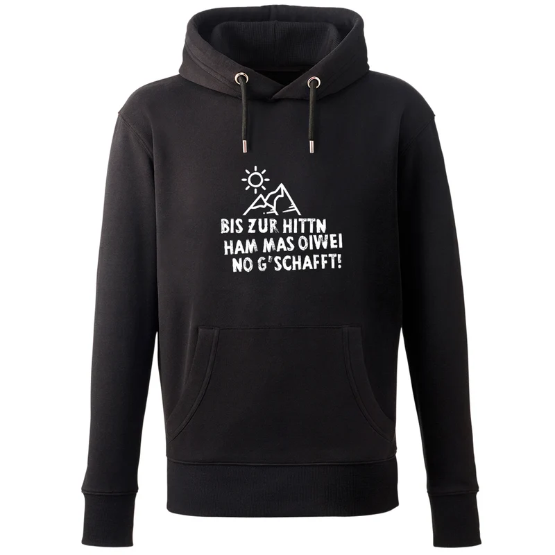Hoodie "Bis zur Hittn"