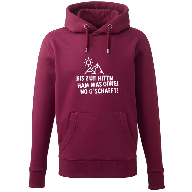 Hoodie "Bis zur Hittn"