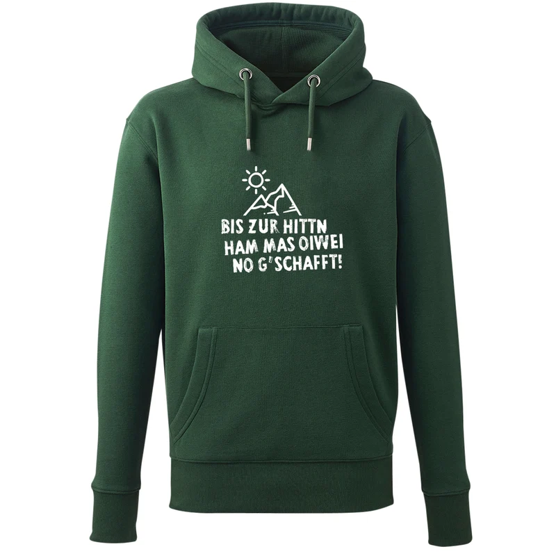 Hoodie "Bis zur Hittn"