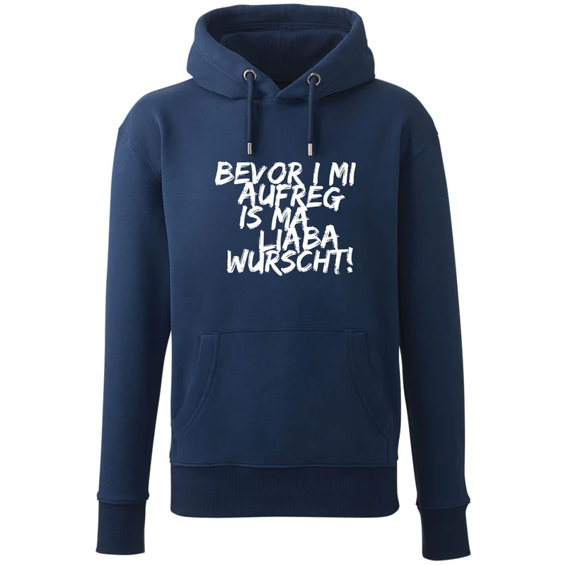 Hoodie "Bevor i mi aufreg ..."