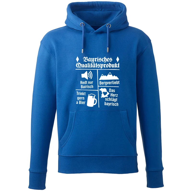 Hoodie "Bayrisches Qualitätsprodukt"