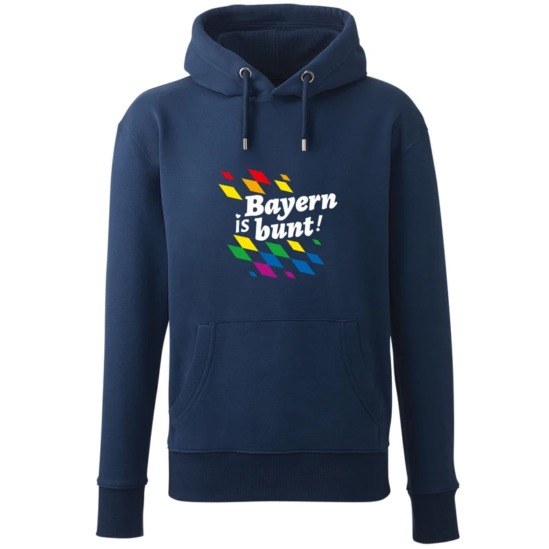 Hoodie "Bayern is bunt!"