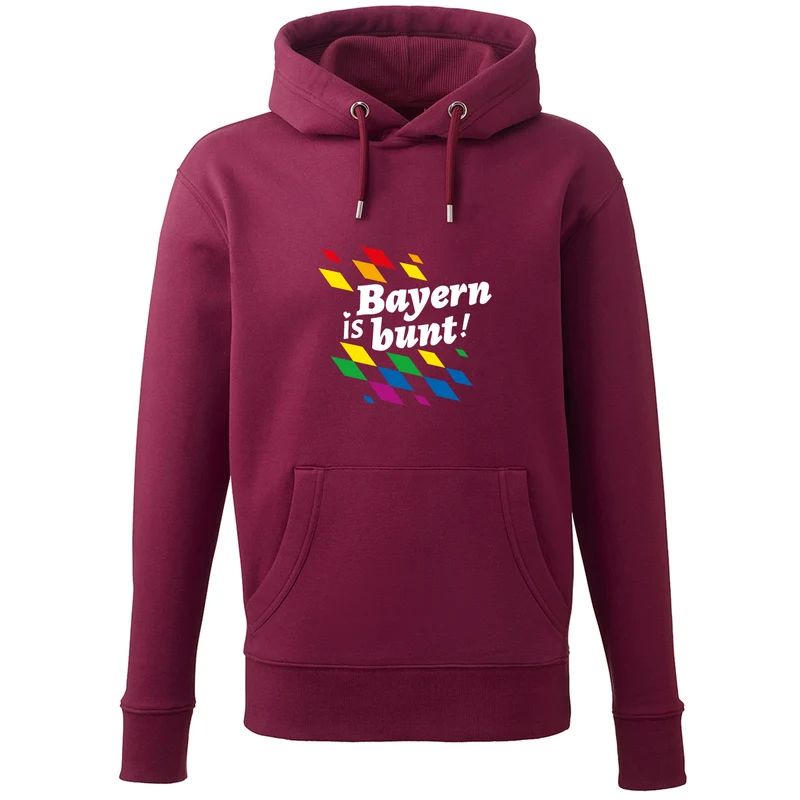 Hoodie "Bayern is bunt!"