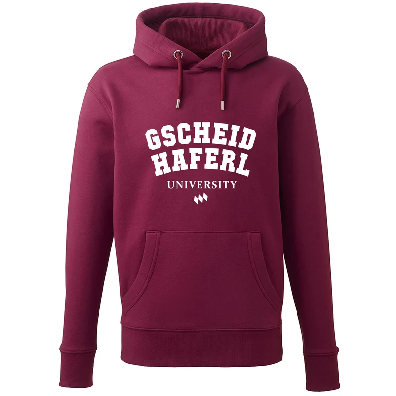 Hoodie "Gscheidhaferl University"