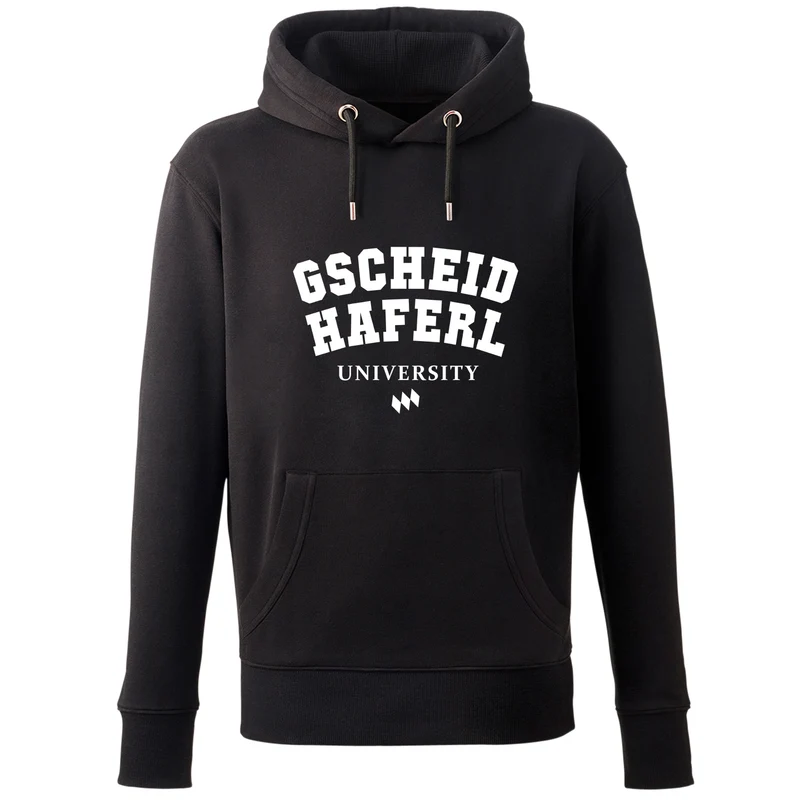 Hoodie "Gscheidhaferl University"