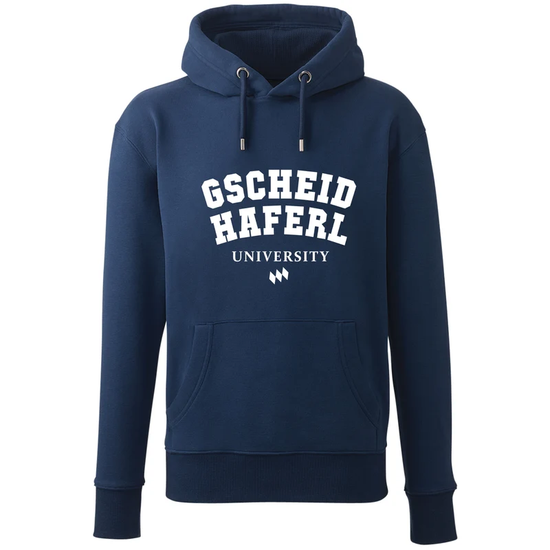 Hoodie "Gscheidhaferl University"