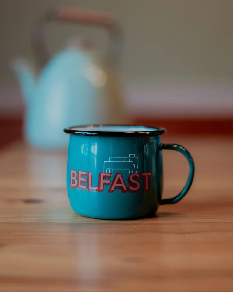 Belfast Enamel Mug | Born & Bred
