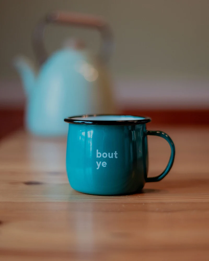 Bout Ye Enamel Mug | Born & Bred