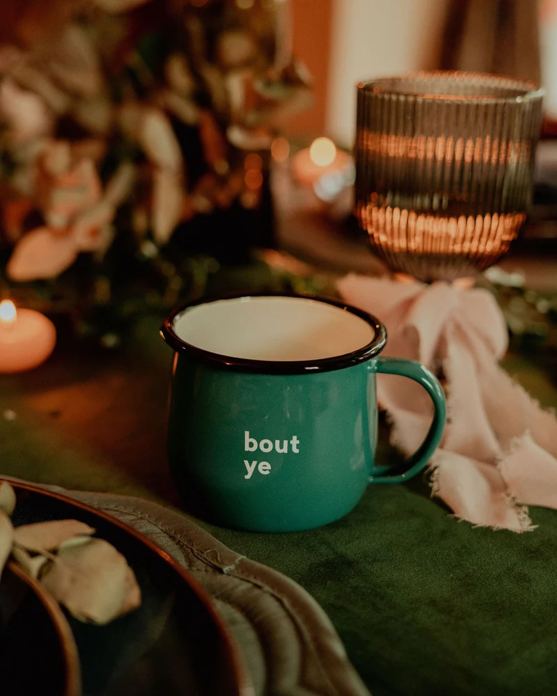 Bout Ye Enamel Mug | Born & Bred