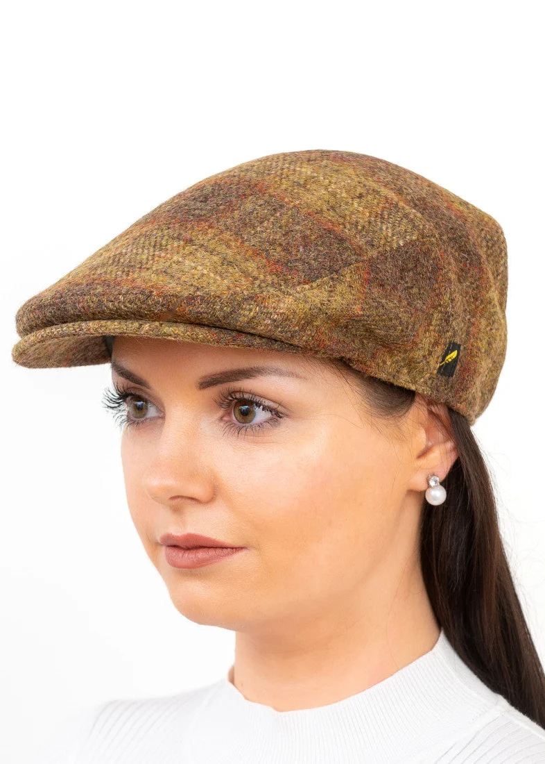 Pure Wool Aran Cap in Rustic Navy | Traditional Irish Craftsmanship
