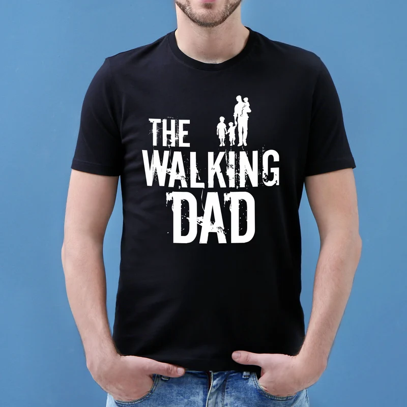 T-Shirt für Papas zum Vatertag oder Geburtstag | The Walking Dad | Motivwahl