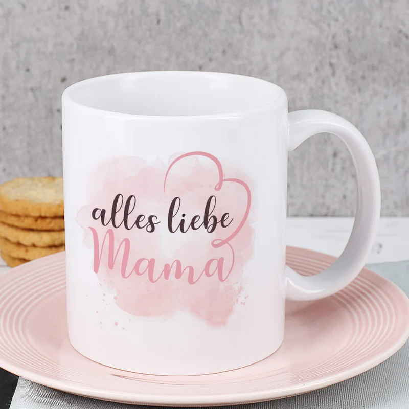 Personalisierte Fototasse für Mama zum Muttertag | Alles Liebe Mama