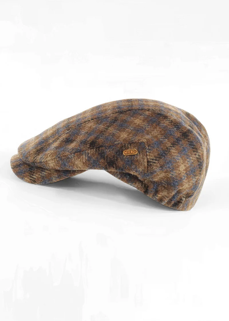 Mucros Kerry Cap | Brown Check