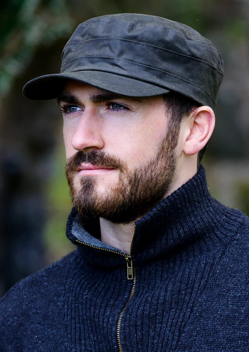 Mucros Wax Fisherman's Cap | Premium Waterproof Heritage Hat