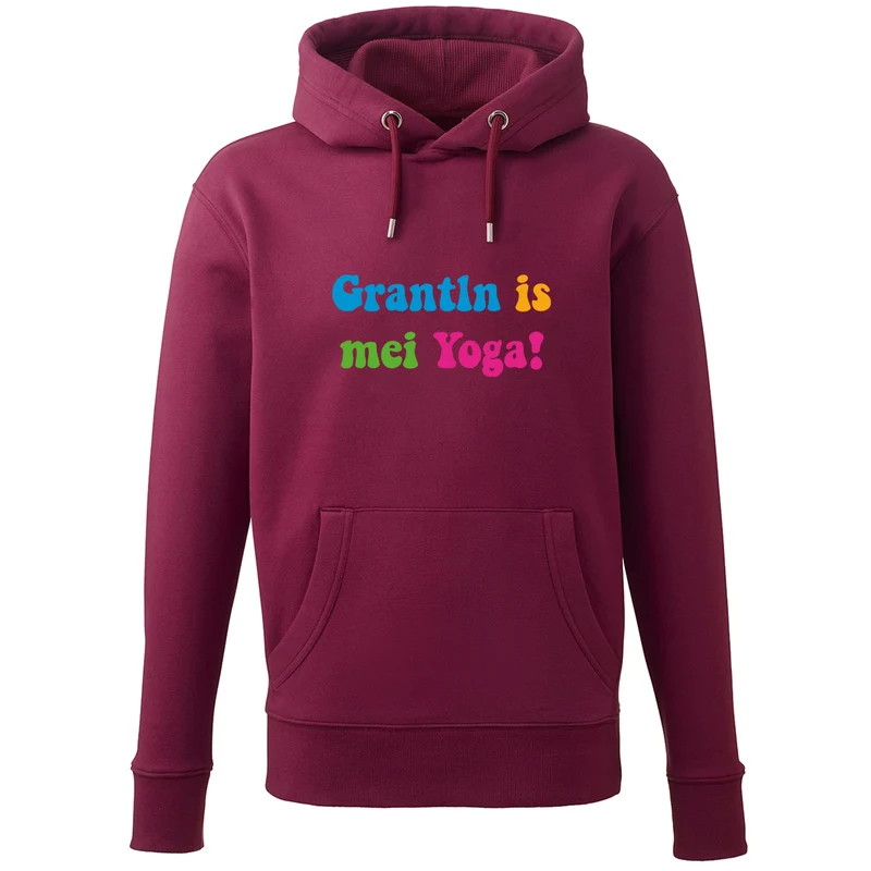 Hoodie "Grantln is mei Yoga!"