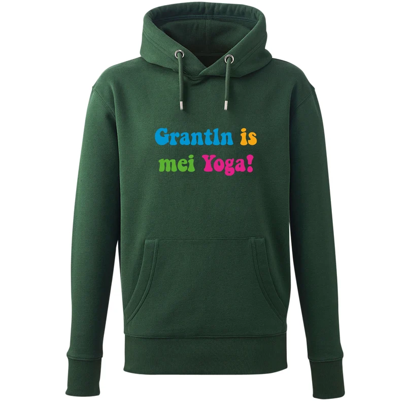 Hoodie "Grantln is mei Yoga!"