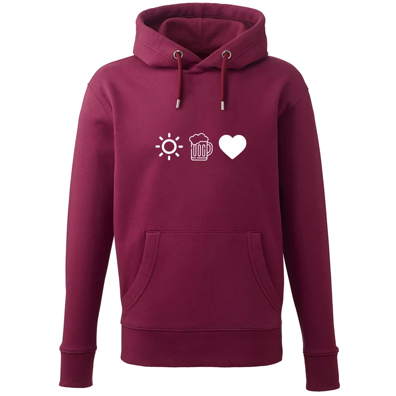 Hoodie "Sun, Bier & Herzl"