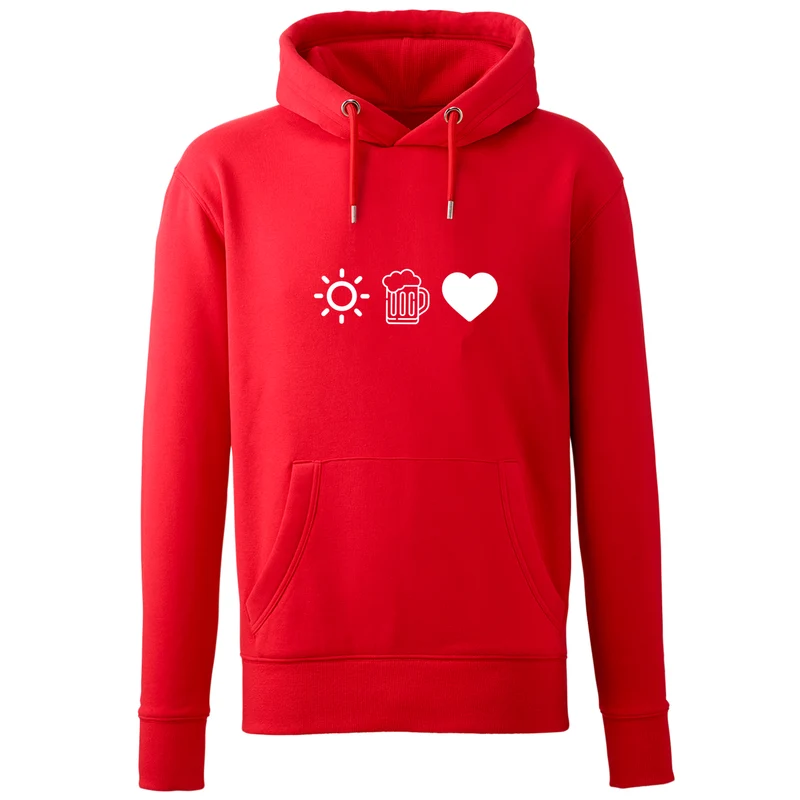 Hoodie "Sun, Bier & Herzl"