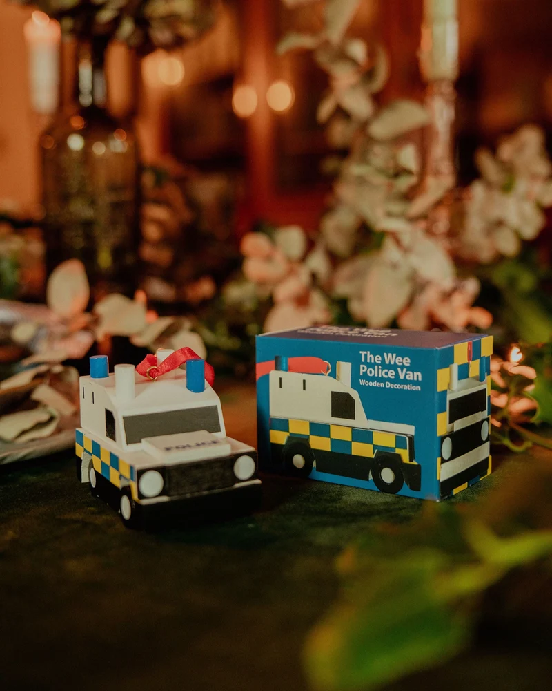 Decoration The Wee Police Van | Cowfield Design