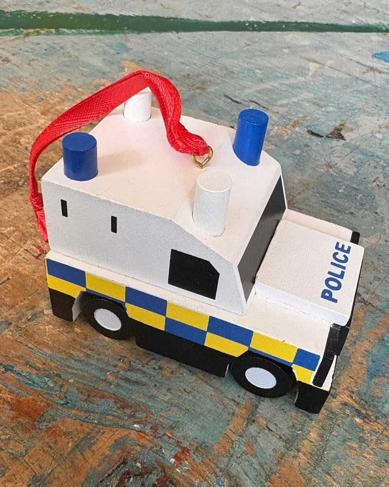 Decoration The Wee Police Van | Cowfield Design