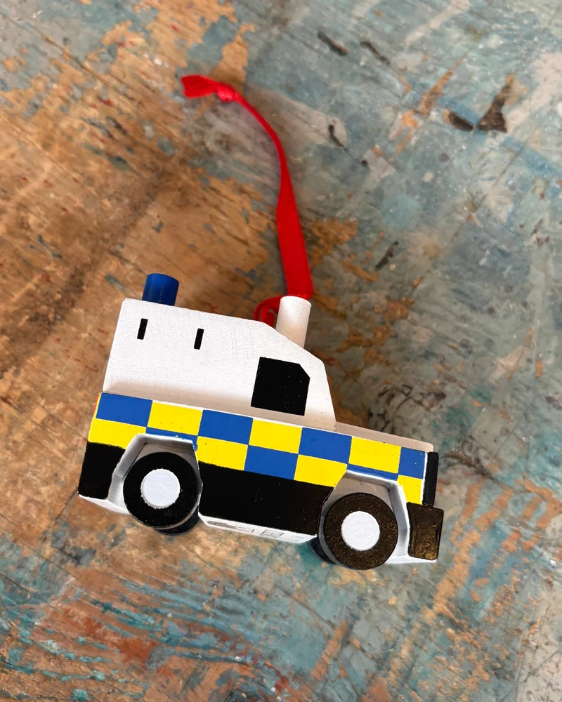 Decoration The Wee Police Van | Cowfield Design