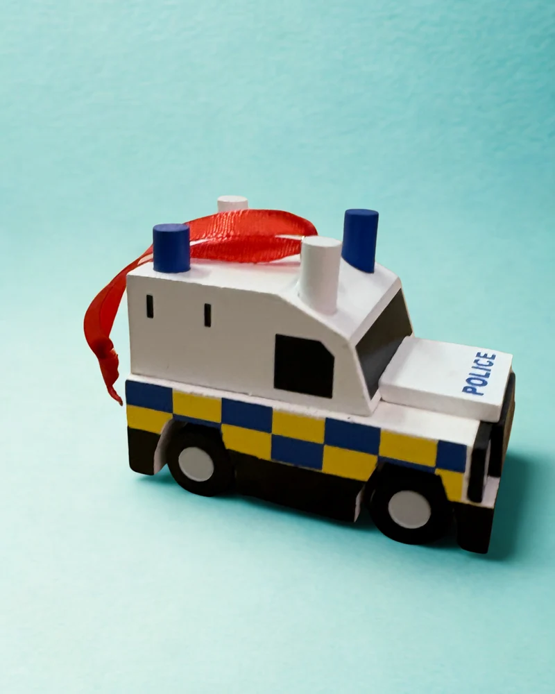 Decoration The Wee Police Van | Cowfield Design