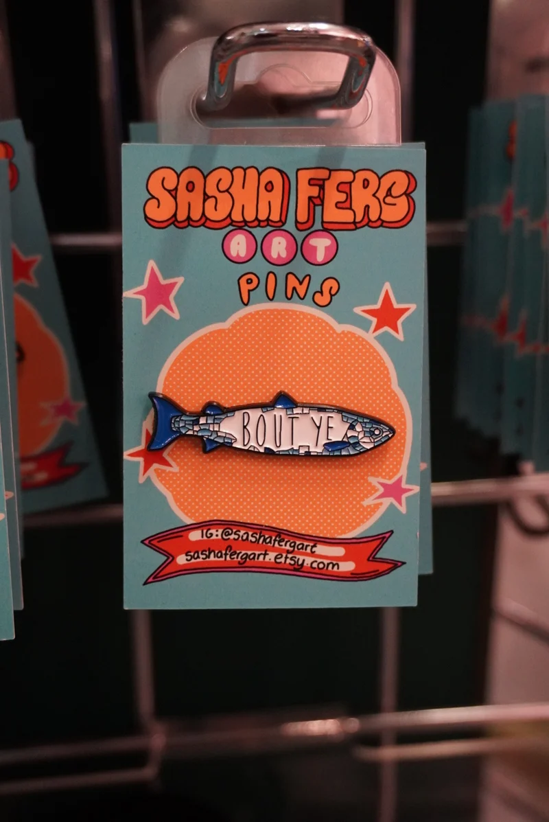 Big Fish Bout Ye Pin | Sasha Ferg Art