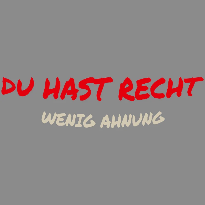 T-Shirt "Recht"