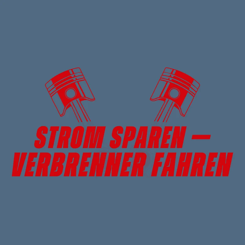 T-Shirt "Strom sparen"