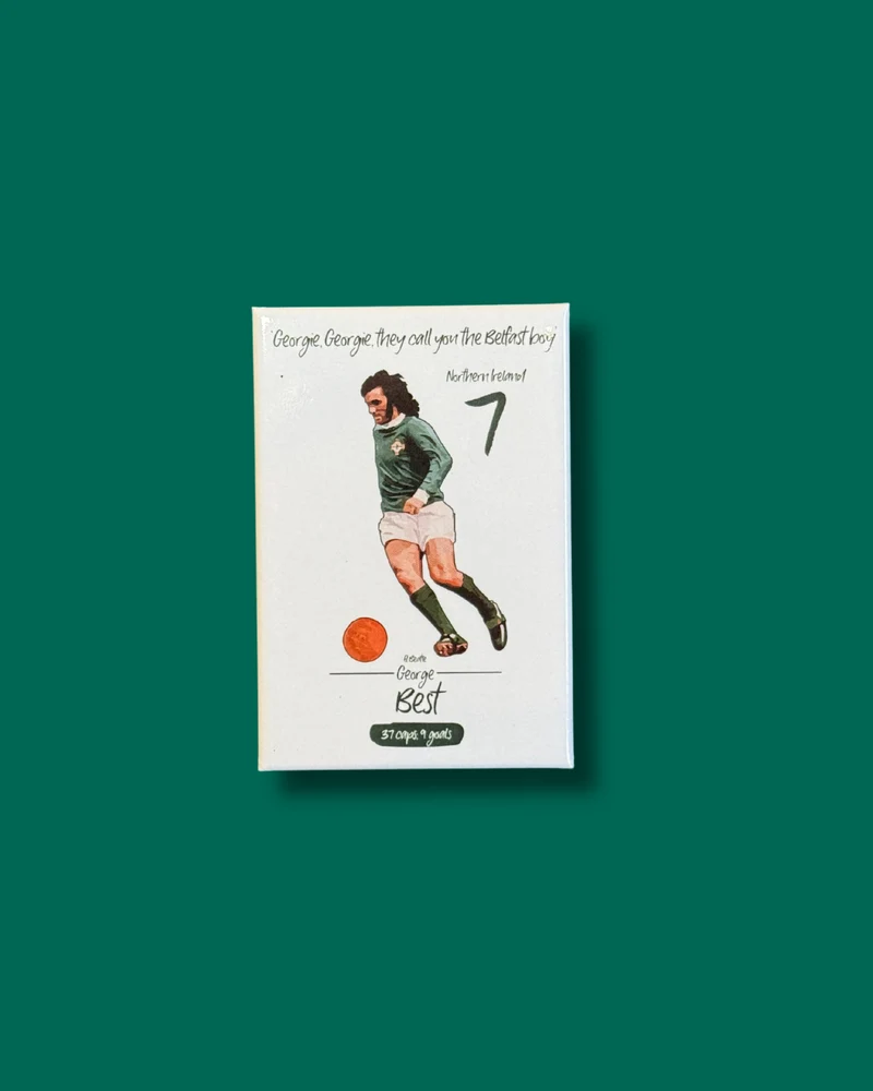 George Best Magnet | Derry Nice Things