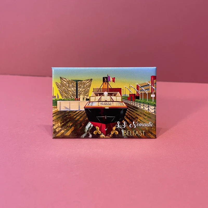 SS Nomadic Titanic Quarter Magnet | Derry Nice Things