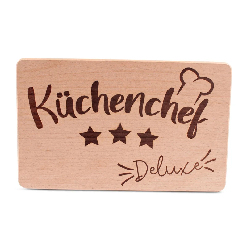 Schneidebrett "Küchenchef Deluxe"