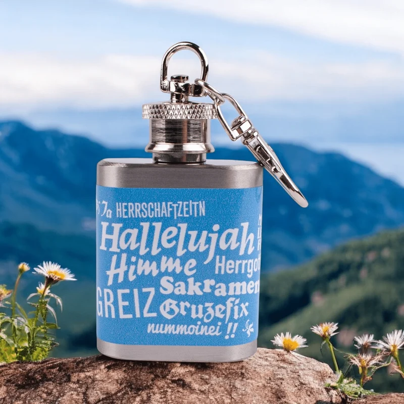 Mini-Flachmann "Herrschaftzeitn"