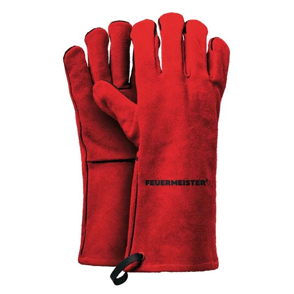 Premium Grillhandschuhe aus Leder