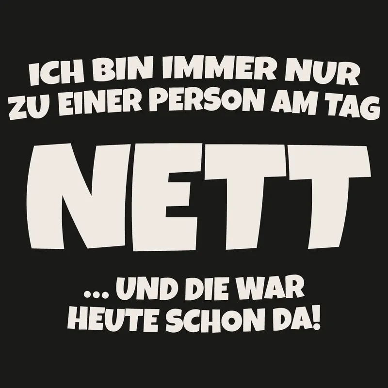 T-Shirt "Nett"