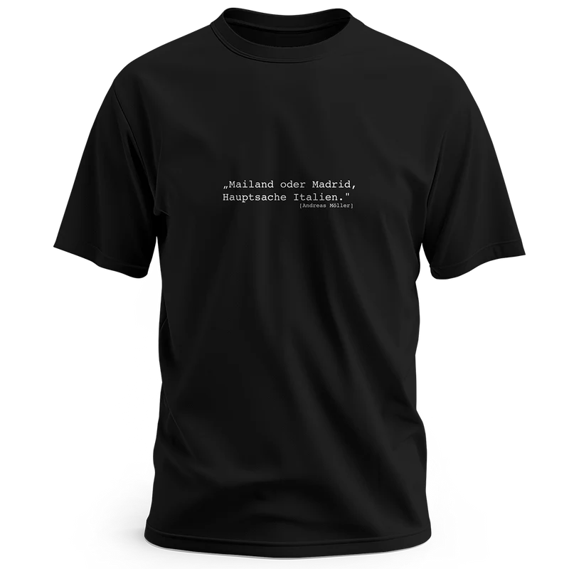 T-Shirt "Hauptsache Italien"