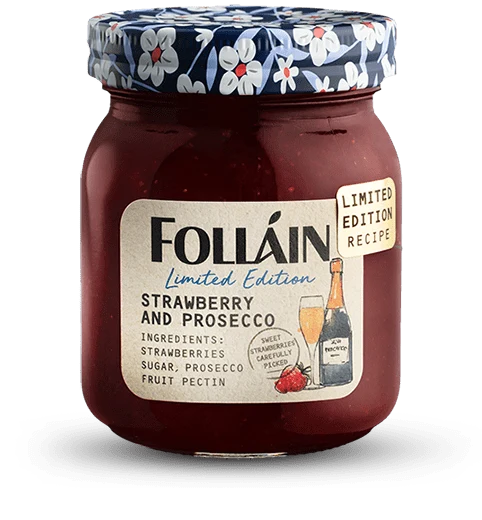 Strawberry & Prosecco Jam | Folláin