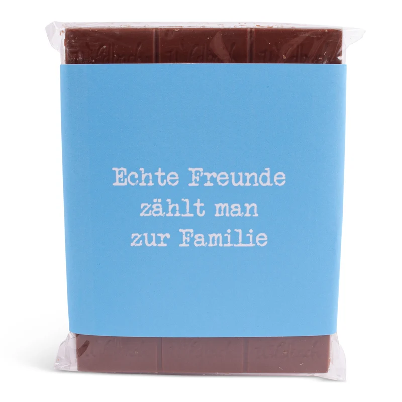 Schokolade "Echte Freunde"