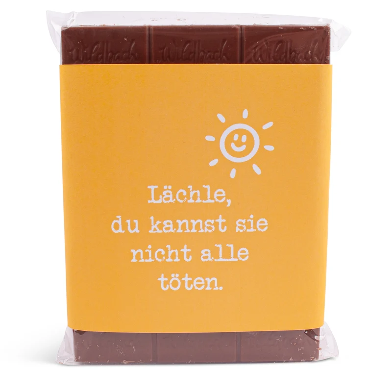 Schokolade "Du kannst sie nicht alle töten"