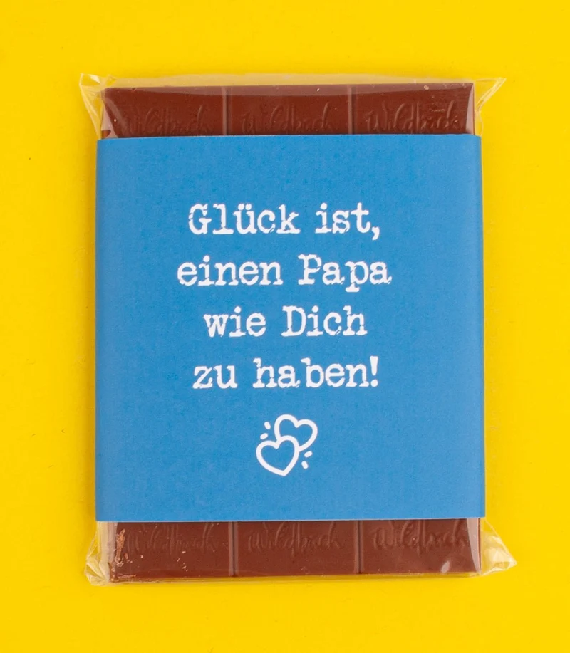 Schokolade "Einen Papa wie Dich zu haben!"