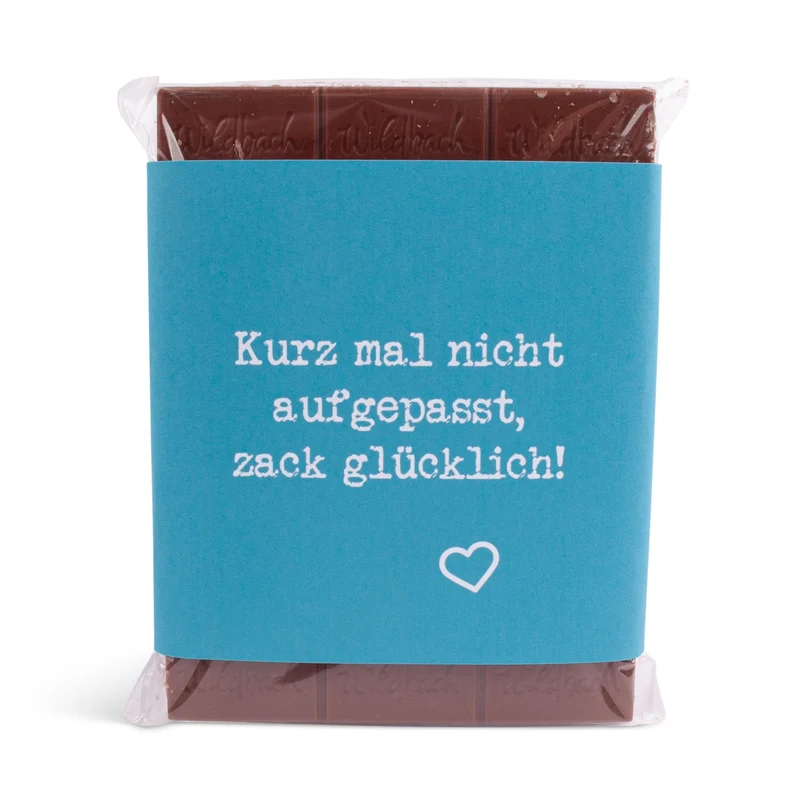 Schokolade "Zack glücklich!"