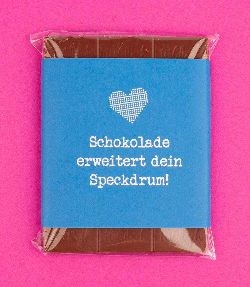 Schokolade "Speckdrum"