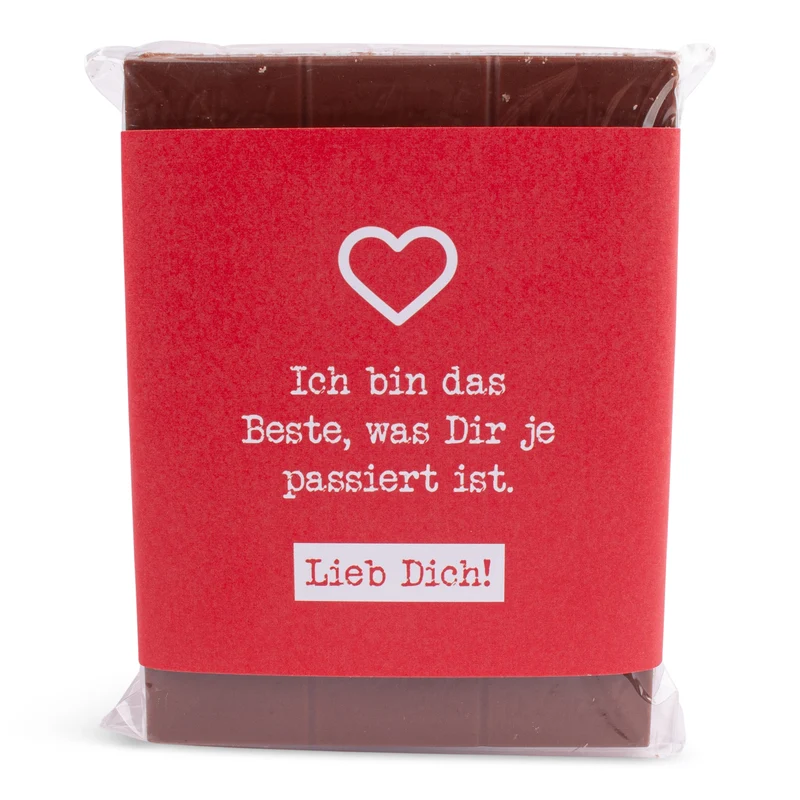 Schokolade "Ich bin das Beste"