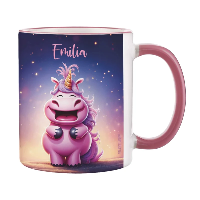 Knuddelhorn-Tasse mit Wunschname