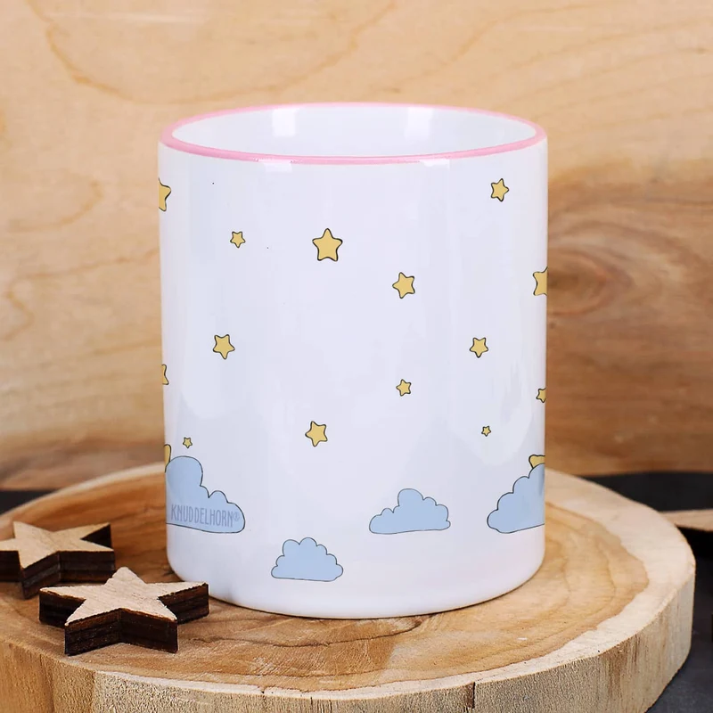 Knuddelhorn-Tasse mit Wunschname